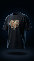 Elephant Black T-Shirt
